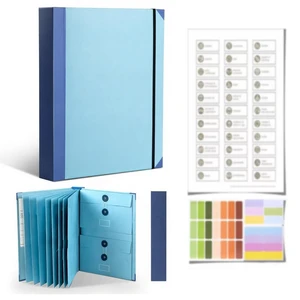 Extra-Thick in Case I Die Binder Organizer with Labels, Emergency Information Folder for Important Documents, Life Planning Records Storage, Personal Family Planner for Home Preparedness Extra-Thick in Case I Die Binder Organizer with Labels, Emergency Information Folder for Important Documents, Life Planning Records Storage, Personal Family Planner for Home Preparedness