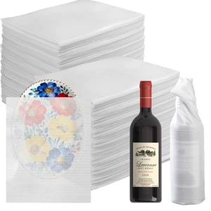 100 Pack Dish Packing Supplies for Moving, 12x16 Inch Cushion Foam Pouches Large Foam Wrap Pouches Protecting Mugs, Cups, Glass,Frames,China and Dishes, Moving Supplies for Dishes 100 Pack Dish Packing Supplies for Moving, 12x16 Inch Cushion Foam Pouches Large Foam Wrap Pouches Protecting Mugs, Cups, Glass,Frames,China and Dishes, Moving Supplies for Dishes