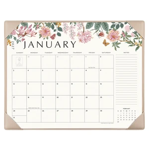 Desk Calendar 2027, Large Desk Pad Calendar 22 x 17" (Apricot) Large Desk Calendar with Desktop Mat From January 2027 to June 2028, Floral Design Calendar 2027 for Home School and Office Desk Calendar 2027, Large Desk Pad Calendar 22 x 17" (Apricot) Large Desk Calendar with Desktop Mat From January 2027 to June 2028, Floral Design Calendar 2027 for Home School and Office