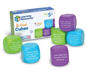 Be Kind Cubes, 6 pieces, Ages 5+ Social Emotional Toys, Speech Therapists Materials, Emotional Intelligence Toys Be Kind Cubes, 6 pieces, Ages 5+ Social Emotional Toys, Speech Therapists Materials, Emotional Intelligence Toys
