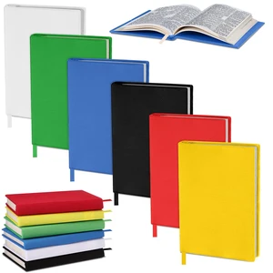 6 Pack Stretchable Book Covers 6-9 Inch Colored Fabric Reusable Book Protector Sleeve for Hardcovers Textbook Protection Supplies(Rainbow Color) 6 Pack Stretchable Book Covers 6-9 Inch Colored Fabric Reusable Book Protector Sleeve for Hardcovers Textbook Protection Supplies(Rainbow Color)