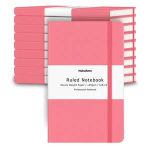 10 Pack Lined Notebook Journal, A5 Hardcover Pink Journals for Writing 5.25"×8.25" Journaling Notebooks for Women, 120gsm Thick Paper, Ruled Notebook for Work Office School (10, Pink) 10 Pack Lined Notebook Journal, A5 Hardcover Pink Journals for Writing 5.25"×8.25" Journaling Notebooks for Women, 120gsm Thick Paper, Ruled Notebook for Work Office School (10, Pink)