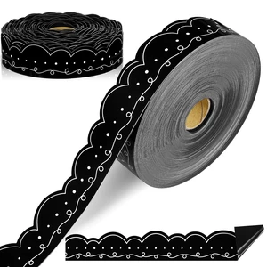 68.9 ft Magnetic Bulletin Board Border, Black with White Squiggles Magnetic Border Whiteboard Strips Roll, 1.5 Inches Wide for Classroom Chalkboard Trim School Office Chalkboard Decoration 68.9 ft Magnetic Bulletin Board Border, Black with White Squiggles Magnetic Border Whiteboard Strips Roll, 1.5 Inches Wide for Classroom Chalkboard Trim School Office Chalkboard Decoration