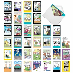 36 Card Bulk Birthday Notecards w/Envelopes AC7742BDG-B1x36 McCoy Bros. Merriment Silly Animal Antics Celebration Set Gift for Men and Women Family & Friends Sister Brother 36 Card Bulk Birthday Notecards w/Envelopes AC7742BDG-B1x36 McCoy Bros. Merriment Silly Animal Antics Celebration Set Gift for Men and Women Family & Friends Sister Brother