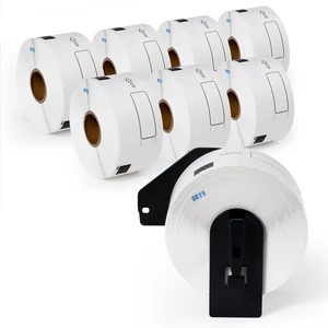 Compatible with Brother QL-800 Printer Label DK-1208, 1.4" x 3.5", 400/roll Large White Paper Address Die-Cut Label Work with QL-700 QL-600 Printers, 8 Rolls + 1 Frame, 1.4 in x 3.5 in(38mm x 90.3 mm) Compatible with Brother QL-800 Printer Label DK-1208, 1.4" x 3.5", 400/roll Large White Paper Address Die-Cut Label Work with QL-700 QL-600 Printers, 8 Rolls + 1 Frame, 1.4 in x 3.5 in(38mm x 90.3 mm)