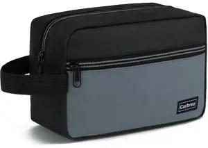Travel Toiletry Bag, Small Travel Essentials, Medium, Black | Size: 9 x 4 x 6 Inch, Heavy-duty Materials, Lightweight, Small Bag Pouch for Toiletries, Makeup, Medicine, Cosmetics Travel Toiletry Bag, Small Travel Essentials, Medium, Black | Size: 9 x 4 x 6 Inch, Heavy-duty Materials, Lightweight, Small Bag Pouch for Toiletries, Makeup, Medicine, Cosmetics