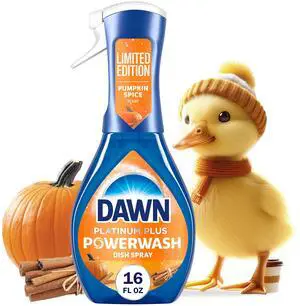 Dawn Powerwash Spray, Dish Soap, Dishwashing Liquid, Pumpkin Spice, 1 Starter Kit, 16 fl oz Dawn Powerwash Spray, Dish Soap, Dishwashing Liquid, Pumpkin Spice, 1 Starter Kit, 16 fl oz