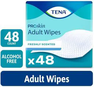Tena ProSkin Ultra Adult Wipes for Incontinence, 48 Count Tena ProSkin Ultra Adult Wipes for Incontinence, 48 Count
