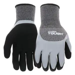Hyper Tough Double Dipped Latex Work Gloves, Large, 1 Pair Hyper Tough Double Dipped Latex Work Gloves, Large, 1 Pair