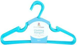 Primo Passi Infant & Toddler Clothing Hangers (Set of 6) - Blue Primo Passi Infant & Toddler Clothing Hangers (Set of 6) - Blue