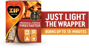 Zip Premium Firestarter Cubes, All Purpose, Weather-Resistant, 12 Count Zip Premium Firestarter Cubes, All Purpose, Weather-Resistant, 12 Count