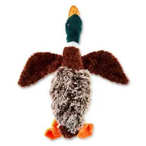 Vibrant Life Multicolor Duck Plush Dog Toy with Honking Squeaker, Chew Level 1 Vibrant Life Multicolor Duck Plush Dog Toy with Honking Squeaker, Chew Level 1