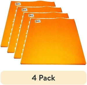 Secamax Orange Shammy 4-Pack Multipurpose Cleaning Cloth, Authentic German Shammy, 27.5 x 20 Secamax Orange Shammy 4-Pack Multipurpose Cleaning Cloth, Authentic German Shammy, 27.5 x 20