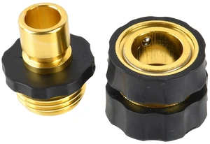 Expert Gardener Aluminum Quick Hose Connector Set Expert Gardener Aluminum Quick Hose Connector Set