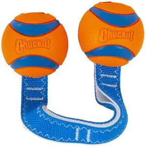 Chuckit! Ultra Duo Tug Indoor Outdoor Rope Fetch Dog Toy, Small 2", For Puppies Up To 20 lb, Pack of 1 Chuckit! Ultra Duo Tug Indoor Outdoor Rope Fetch Dog Toy, Small 2", For Puppies Up To 20 lb, Pack of 1