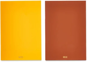 Pen+Gear Simulated Leather Journals Set of 2, 5.5" x 8", 60 Ruled Pages, Golden Pond & Cognac Brown Pen+Gear Simulated Leather Journals Set of 2, 5.5" x 8", 60 Ruled Pages, Golden Pond & Cognac Brown