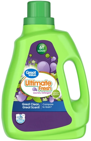 Great Value Ultimate Fresh Laundry Detergent, Twilight Dreams, 88fl oz, 61Loads Great Value Ultimate Fresh Laundry Detergent, Twilight Dreams, 88fl oz, 61Loads