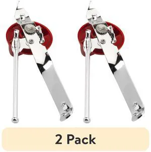GoodCook 3-in-1 2-Pack Chrome Plated Manual Can Opener with Stainless Steel Finish GoodCook 3-in-1 2-Pack Chrome Plated Manual Can Opener with Stainless Steel Finish