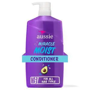 Aussie Miracle Moist Conditioner with Avocado, Paraben Free, for Dry Hair, 26.2 oz Aussie Miracle Moist Conditioner with Avocado, Paraben Free, for Dry Hair, 26.2 oz