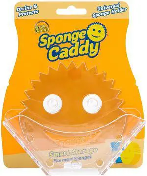 Scrub Daddy Suction Sink Caddy for Multipurpose Cleaning Sponge Scrub Daddy Suction Sink Caddy for Multipurpose Cleaning Sponge