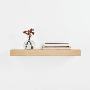 Mainstays 18" Natural Wood Floating Shelf Mainstays 18" Natural Wood Floating Shelf