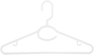 Laundry 360 5-Pack Swivel Neck Hangers in White Laundry 360 5-Pack Swivel Neck Hangers in White