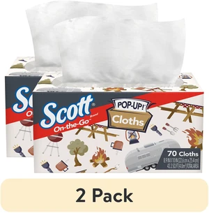 Scott On-The-Go Cloths (2 Pack) Scott On-The-Go Cloths (2 Pack)