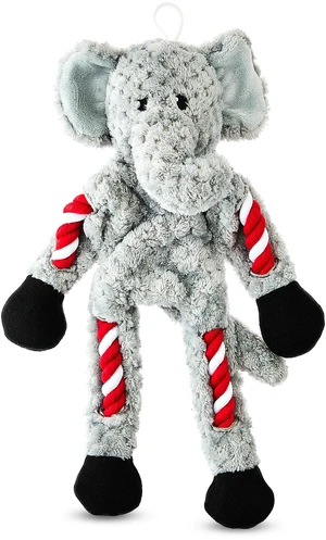 Vibrant Life Cozy Buddy Rope Elephant Dog Toy, Chew Level 1 Vibrant Life Cozy Buddy Rope Elephant Dog Toy, Chew Level 1