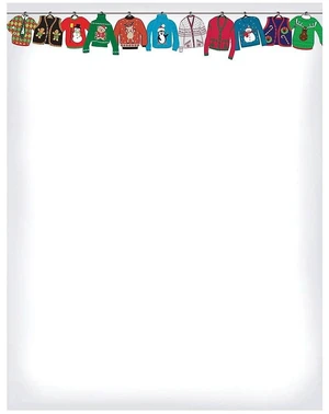 Great Papers! Holiday Stationery 8.5" x 11" Holiday Sweater 80 Count (2015097) Great Papers! Holiday Stationery 8.5" x 11" Holiday Sweater 80 Count (2015097)