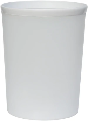 Mainstays Frosted White Plastic Wastebasket, 2.1 Gallon Mainstays Frosted White Plastic Wastebasket, 2.1 Gallon