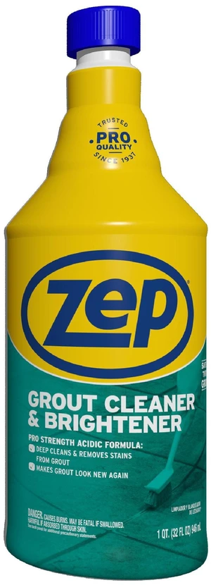 Zep Commercial Grout Cleaner and Protectant, 32fl oz, Morning Dew Scent Zep Commercial Grout Cleaner and Protectant, 32fl oz, Morning Dew Scent