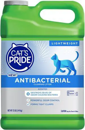 Cat's Pride Antibacterial Scented Clumping Litter 12lb Jug Cat's Pride Antibacterial Scented Clumping Litter 12lb Jug