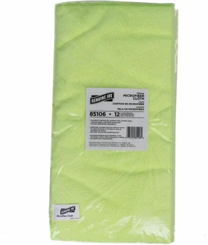 Genuine Joe GJO85106 General-Purpose Microfiber Cloth, 12-Pack, Yellow Genuine Joe GJO85106 General-Purpose Microfiber Cloth, 12-Pack, Yellow
