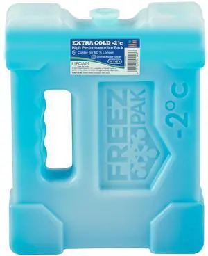 Freez Pak Medium Extra Cold Reusable Ice Pack With Hard Shell, 2.85 Lbs, 8.5 Inches Freez Pak Medium Extra Cold Reusable Ice Pack With Hard Shell, 2.85 Lbs, 8.5 Inches