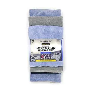 Platinum Series Pro Spec Wash, Dry & Detail Towel, 3-Pack, with Storage Bag Platinum Series Pro Spec Wash, Dry & Detail Towel, 3-Pack, with Storage Bag