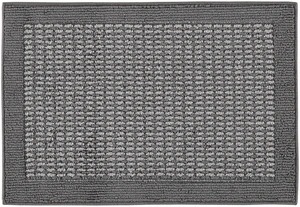 Mainstays Faux Sisal Olefin Gray Border Indoor Accent Rug, 1ft8in x 2ft6in Mainstays Faux Sisal Olefin Gray Border Indoor Accent Rug, 1ft8in x 2ft6in