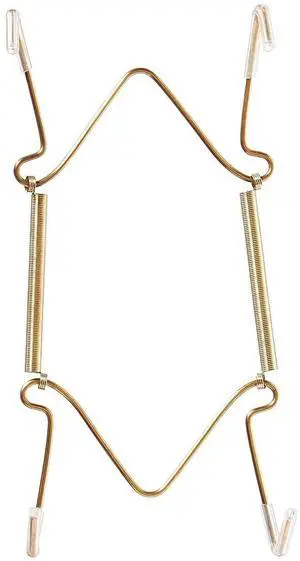 Better Houseware Plate and Tray Hangers, 10-16In., Brass, 1900/6 Better Houseware Plate and Tray Hangers, 10-16In., Brass, 1900/6