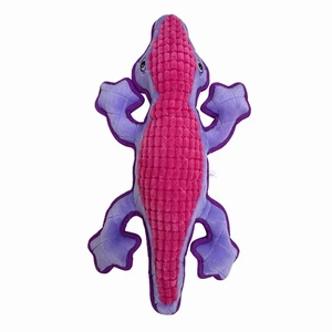 Vibrant Life Purple Lizard Plush Dog Toy with Squeaker, Chew Level 4 Vibrant Life Purple Lizard Plush Dog Toy with Squeaker, Chew Level 4