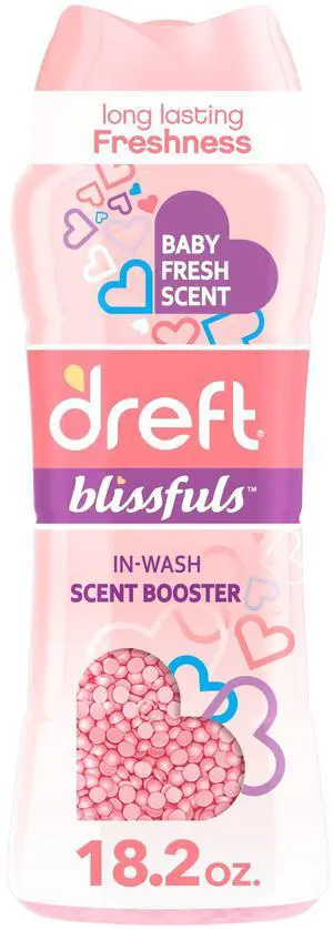 Dreft Blissfuls Baby Fresh Laundry Scent Booster Beads, 18.2 oz Dreft Blissfuls Baby Fresh Laundry Scent Booster Beads, 18.2 oz