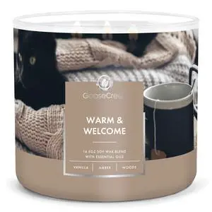 Goose Creek 3-Wick Warm & Welcome Scented Jar Candle, 14.5oz. Goose Creek 3-Wick Warm & Welcome Scented Jar Candle, 14.5oz.