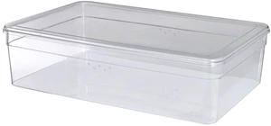 Mainstays Clear Glossy Plastic Boot Box with Lid, Shoe Organizer for Closet Storage Mainstays Clear Glossy Plastic Boot Box with Lid, Shoe Organizer for Closet Storage