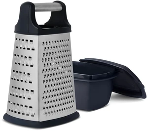 Thyme & Table 2-Piece 4-Sided Stainless Steel Box Grater Set Thyme & Table 2-Piece 4-Sided Stainless Steel Box Grater Set