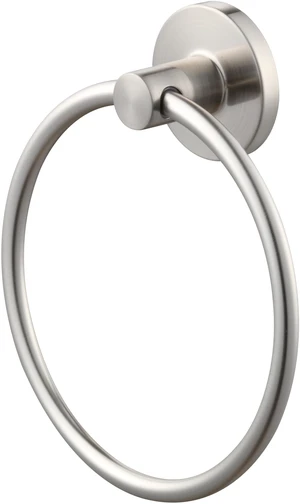 Mainstays Modern Round Towel Ring, Satin Nickel Mainstays Modern Round Towel Ring, Satin Nickel