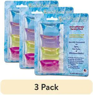 InSPAration Spa & Bath Aromatherapy Liquid Variety Pack, 4 Scents, 4 oz Each, 3 Pack InSPAration Spa & Bath Aromatherapy Liquid Variety Pack, 4 Scents, 4 oz Each, 3 Pack