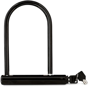 Concord Bike U-Lock with Key, 9.5in, Black Concord Bike U-Lock with Key, 9.5in, Black