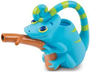 Melissa & Doug Sunny Patch Camo Chameleon Watering Can with Tail Handle and Branch-Shaped Spout Melissa & Doug Sunny Patch Camo Chameleon Watering Can with Tail Handle and Branch-Shaped Spout
