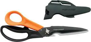 Fiskars Multipurpose Straight Blade Garden Shears, Black and Orange Fiskars Multipurpose Straight Blade Garden Shears, Black and Orange