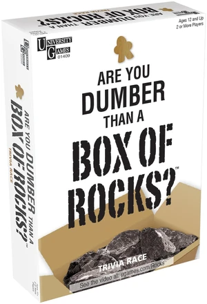 University Games Box of Rocks Party Game, 1 or More Players, Ages 12 and Up University Games Box of Rocks Party Game, 1 or More Players, Ages 12 and Up