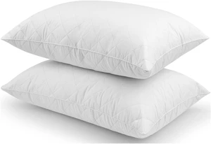 Mainstays Memory Foam Cluster Bed Pillow, Standard/Queen, 2 Pack Mainstays Memory Foam Cluster Bed Pillow, Standard/Queen, 2 Pack