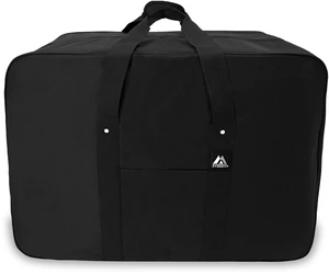Everest 30" Unisex Oversized Cargo Duffel Bag, Black Everest 30" Unisex Oversized Cargo Duffel Bag, Black